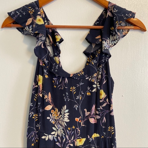 Amour Vert Isabella Silk Jumpsuit (SOLD OUT) - Picture 3 of 6